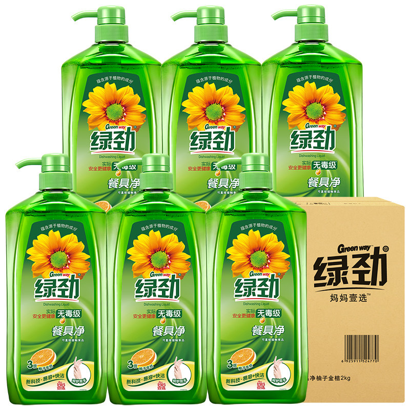 绿劲餐具净果蔬清洗剂洗涤批洗洁精 妈妈壹选日化洗洁精