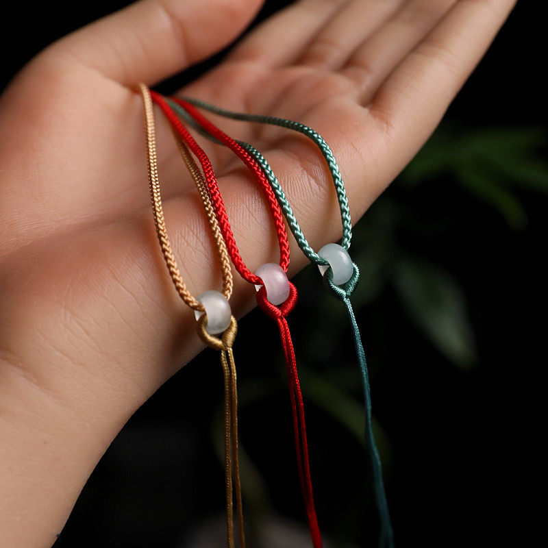 平安扣细款挂件绳玉佛翡翠观音貔貅玉牌吊坠绳子可调节绳黄金挂绳,淘宝优惠券,粉丝福利购,淘宝优惠卷