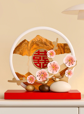 情人节结婚礼物送朋友婚房装饰品