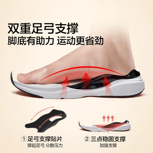 足力健 Туфли для матери для отдыха, спортивная обувь, 2025 года, осенняя, тренд сезона, мягкая подошва