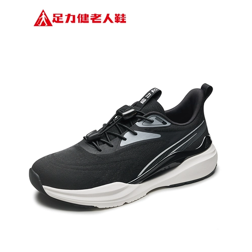 足力健 Обувь для ходьбы, осенняя, тренд сезона, для среднего возраста, мягкая подошва
