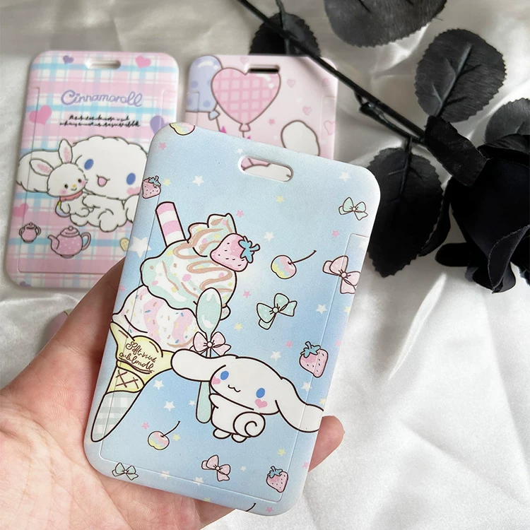 Картина-значок, держатель для карт, ремешок для раннего возраста, cinnamoroll