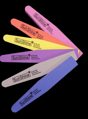 正品sunshine挫条海绵挫美甲工具