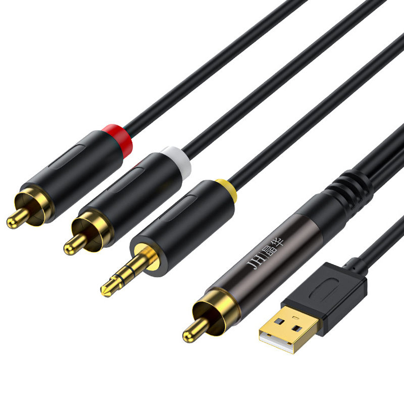 电视spdif光纤同轴音频线转换器适用小米转aux双莲花输出线接音响 - 图3