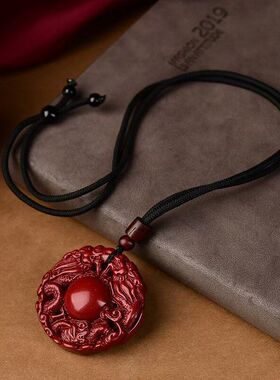 低挂件吊坠主含量吊坠双龙护情侣