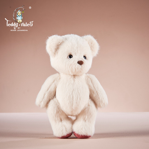 【小号熊基础款】莉娜熊手工泰迪熊TeddyTales可爱公仔毛绒玩具