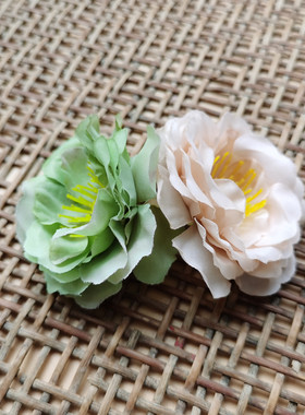 花海大世界森系绢花头饰欧式