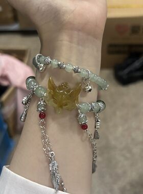 灵狐面具手链新中式爆款长款手串