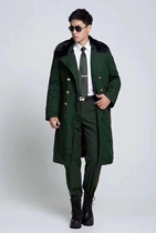 Winter military coat of dress often served with large coat anti-cold and warm liner detachable mans big coat