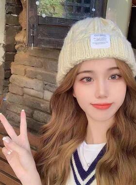 帽子潮牌麻花大头包头学生帽子