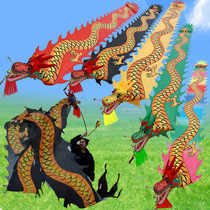 Dance Dragon Head Solo square flying shake with rope dance Dragon Tours Dragon Beginology Sports Fitness Dragon With a Throw Ribbon