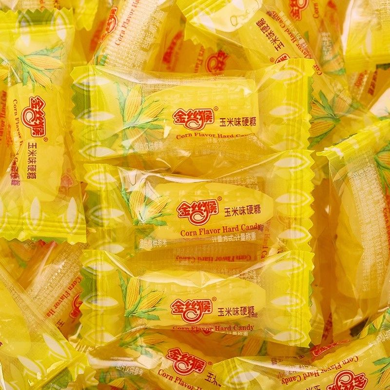 金丝猴玉米糖硬糖500g怀旧小零食结婚喜糖酒席新年货糖果散装批发,淘宝优惠券,粉丝福利购,淘宝优惠卷