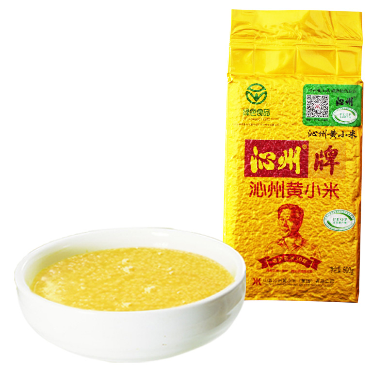 沁州黄小米官方旗舰店【沁州黄小米】500g*7包送1包同款真空新沁州黄 小 黄 米0
