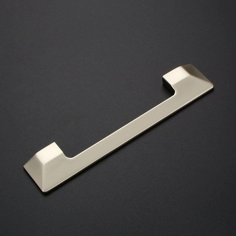 索菲亚拉手全屋定制现代简约衣柜把手海纳百川款128孔距橱柜拉手