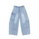 CBXLAB hip-hop trendy brand Cloud Stars Super Soft Drape Jeans American Hot Girl Millennium Dancing Pants