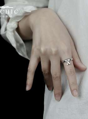 复古开口戒指ins时尚轻奢小众