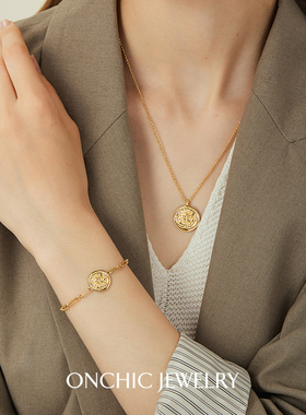 Onchic女镀18k小众设计轻奢高级