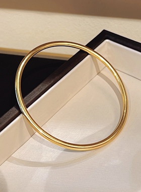 不掉色！仿真传承古法黄金手镯子