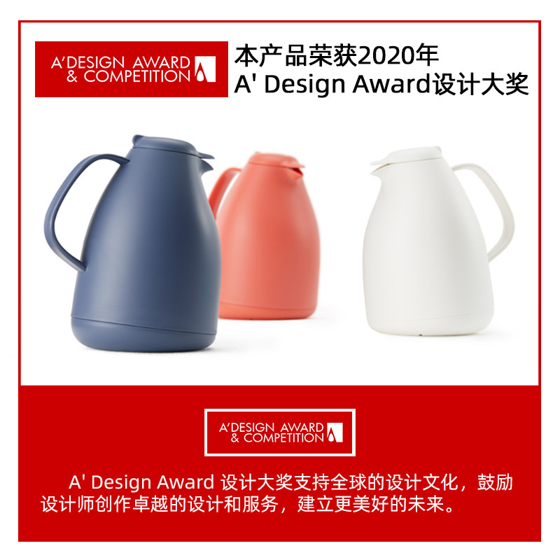 【淘宝心选】企鹅玻璃内胆家用暖水壶 淘宝心选保温壶
