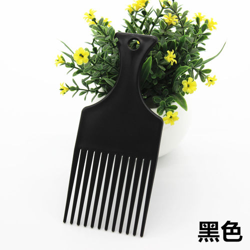 男士油头专用插梳大背头挑梳飞机头造型梳高神器叉梳便携式扁梳子 - 图2