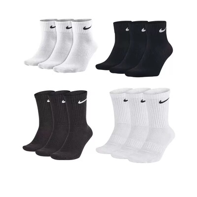 酷动城正品运动袜长筒中筒跑步瑜伽健身袜篮球袜潮袜四季袜子8