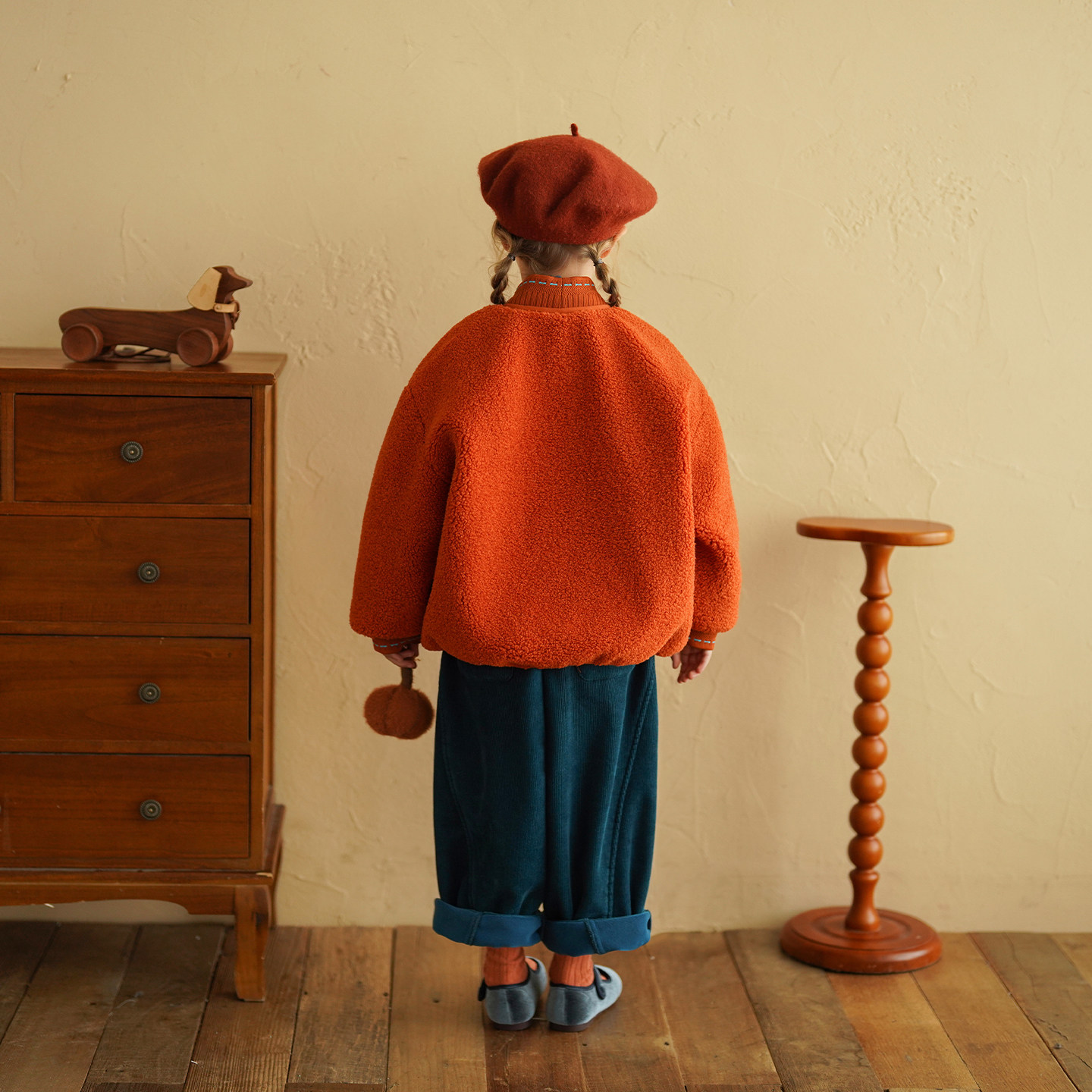 砚台家女童摇粒绒短款开衫加绒外套冬装新款儿童宝宝加厚保暖上衣,淘宝优惠券,粉丝福利购,淘宝优惠卷