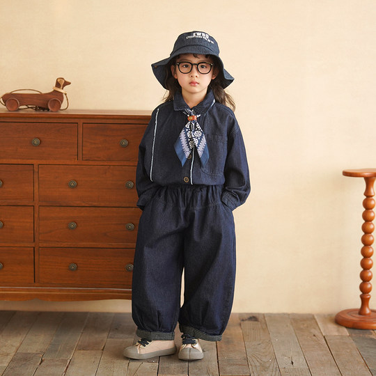 Yantaijia Spring New Girls Scarf Children's Silk Scarf