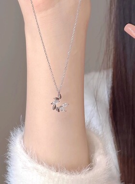 「麦穗」穗穗平安999纯银项链