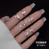 Letter 925 sterling silver ring with high quality