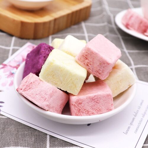 冻干酸奶块散装混合水果脆袋装包装健康网红办公室休闲零食政补 - 图2