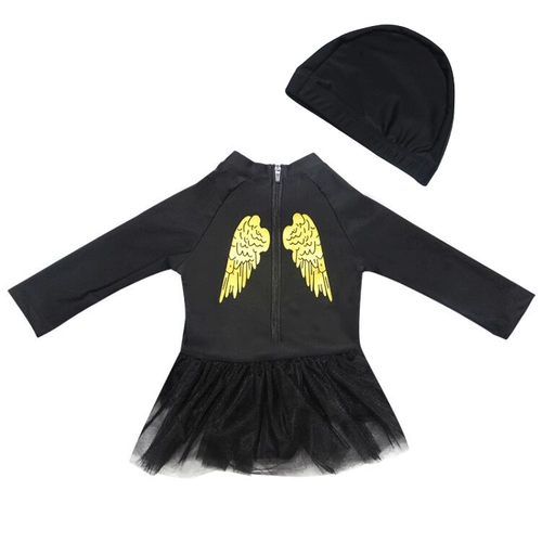 Купальник для мальчиков для плавания, милый детский лонгслив для тренировок, защита от солнца