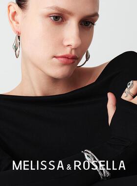 MELISSA&ROSELLA 铜合金戒指 黄英同款灵蛇形戒指时尚开口可调节
