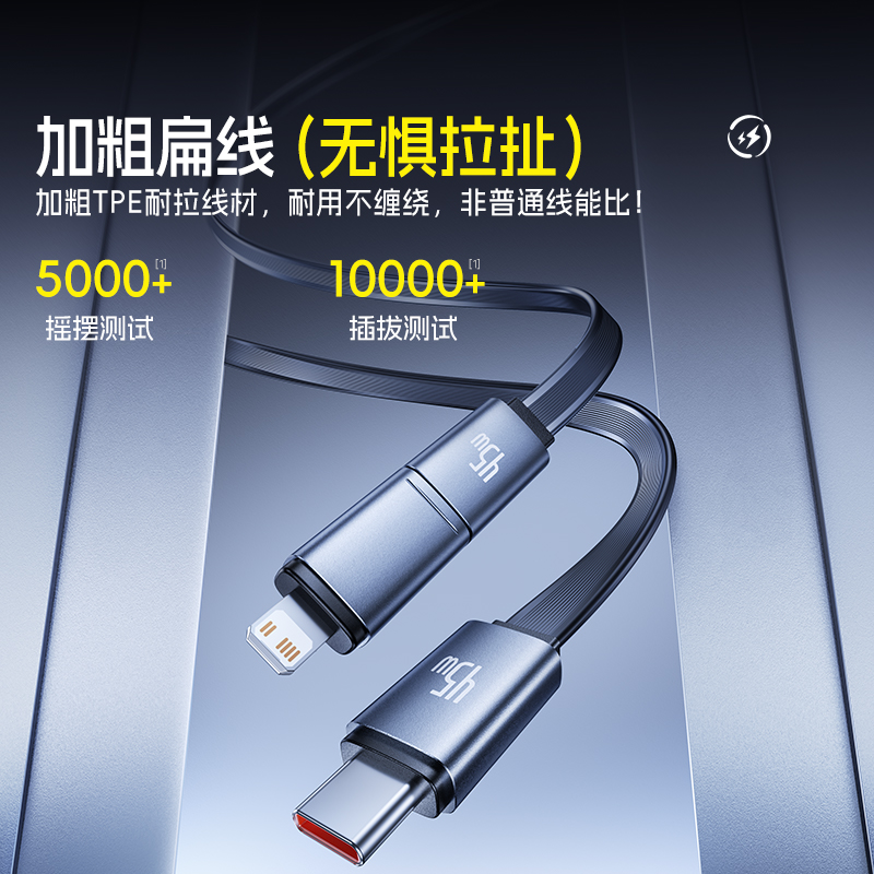 倍思适用特斯拉拓展坞中控充电转接头model丫配件y线3车载扩展usb - 图3