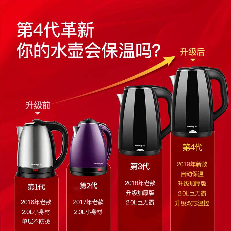  卫宁德润电热水壶