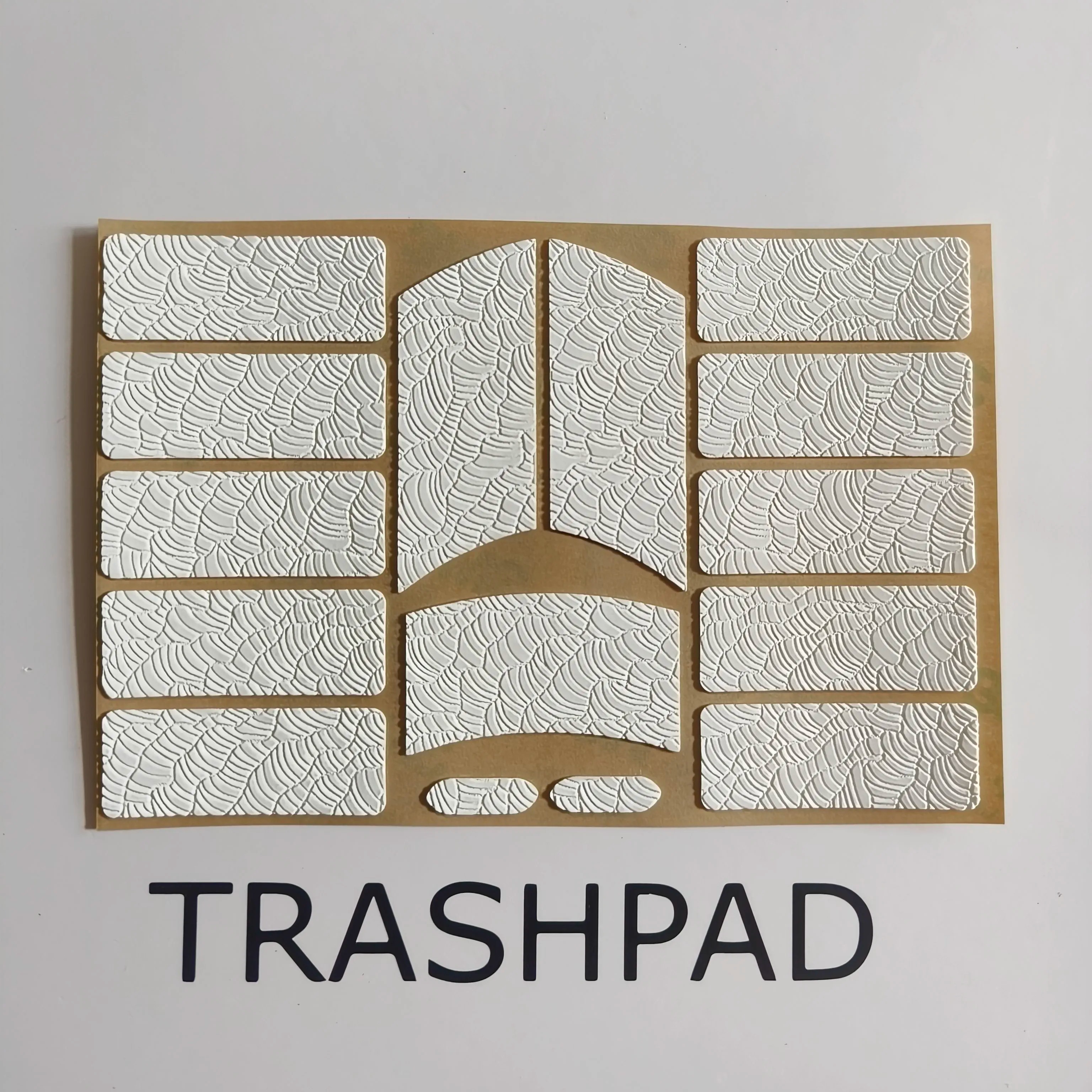 Trashpad045鼠标键盘自定义防滑贴 聚氨酯 吸汗超薄