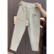 Clearance leak ~ velvet embroidered ຂະຫນາດນ້ອຍຕີນ harem pants ສໍາລັບແມ່ຍິງ