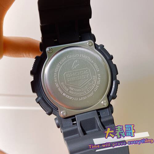 CASIO卡西欧双显防水运动手表G-SHOCK蓝迷彩电子男表 GA-100CB-1A - 图3
