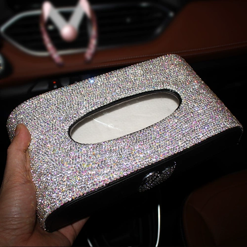 Модный креативный мультяшный лебедь, бумажные салфетки для автомобиля