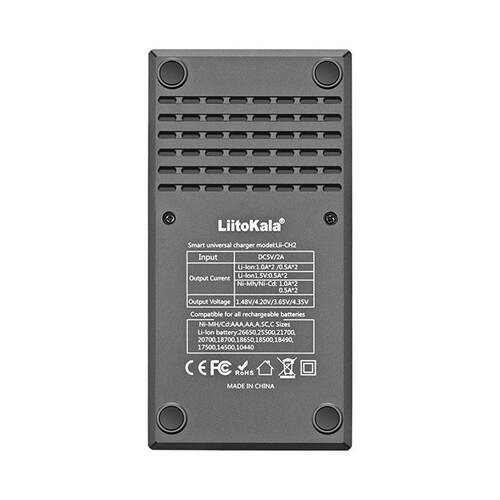 LiitoKala lii-CH2锂电池充电器 充电器带TYPE-C插口用于1.5V电池 - 图1