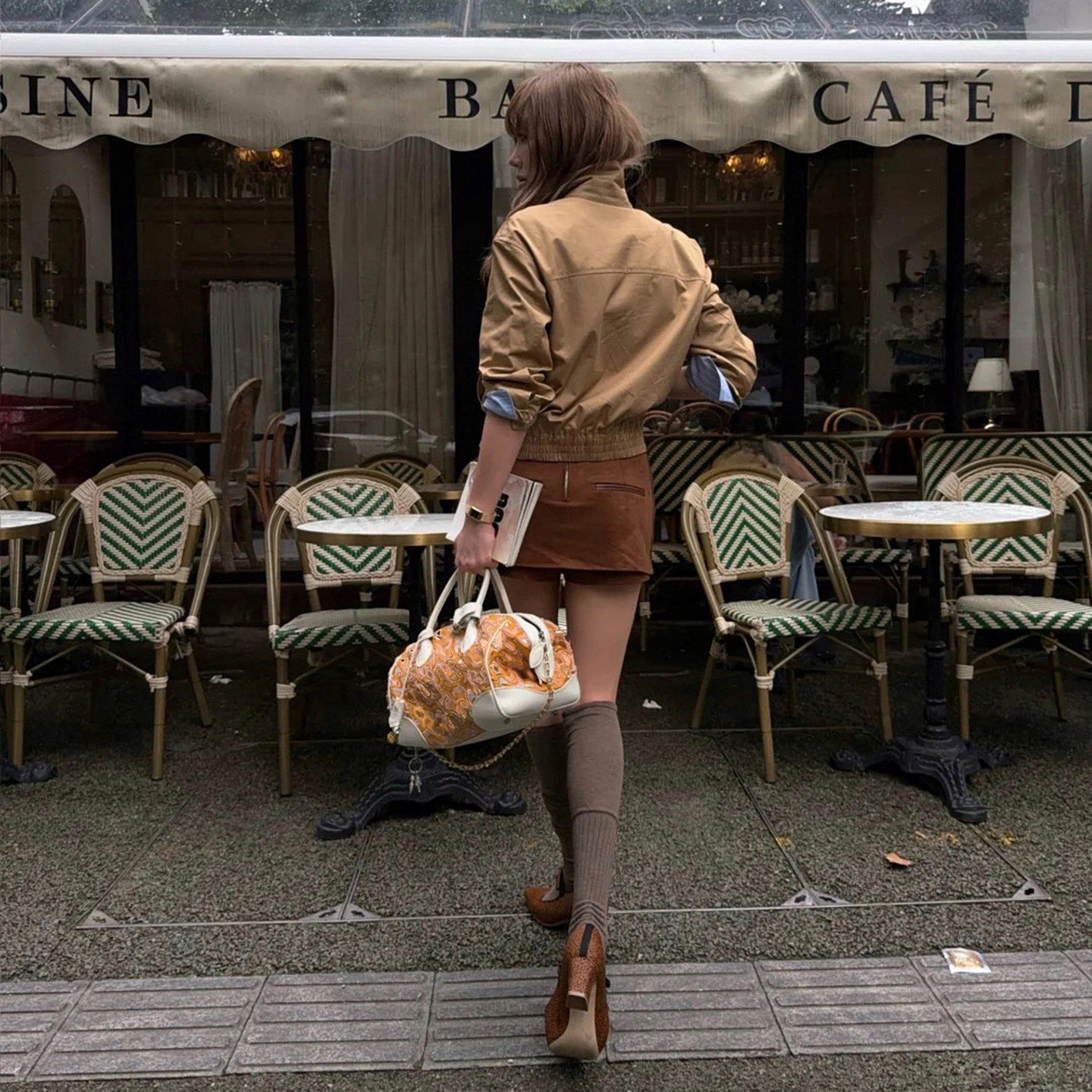 WEEKEEP 老钱风假两件复古拼接撞色衬衫夹克女休闲百搭收腰短外套,淘宝优惠券,粉丝福利购,淘宝优惠卷