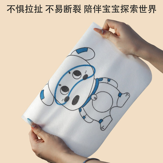 Children's disposable non-woven apron cleaning utensils adult hot pot catering painting non-woven waterproof bib