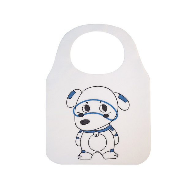 Children's disposable non-woven apron cleaning utensils adult hot pot catering painting non-woven waterproof bib