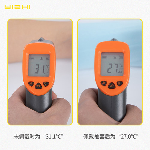 冰防晒袖套冰丝女夏季骑行手套男士护臂手臂套袖开车袖子男款夏天 - 图3