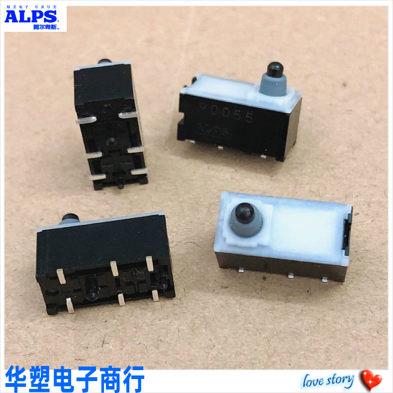 ALPS 防水型贴装开关6脚适用本田汽车电子手刹制动开关SPVQC10201 - 图1