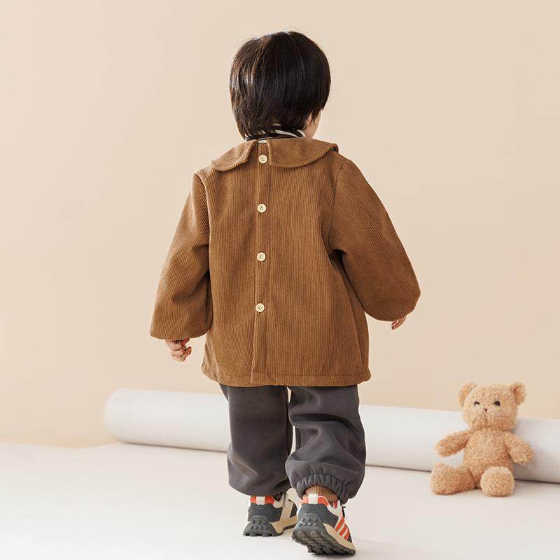 宝宝灯芯绒罩衣男童画画童围兜女孩洋护衣气幼儿园吃饭防脏反穿衣,淘宝优惠券,粉丝福利购,淘宝优惠卷