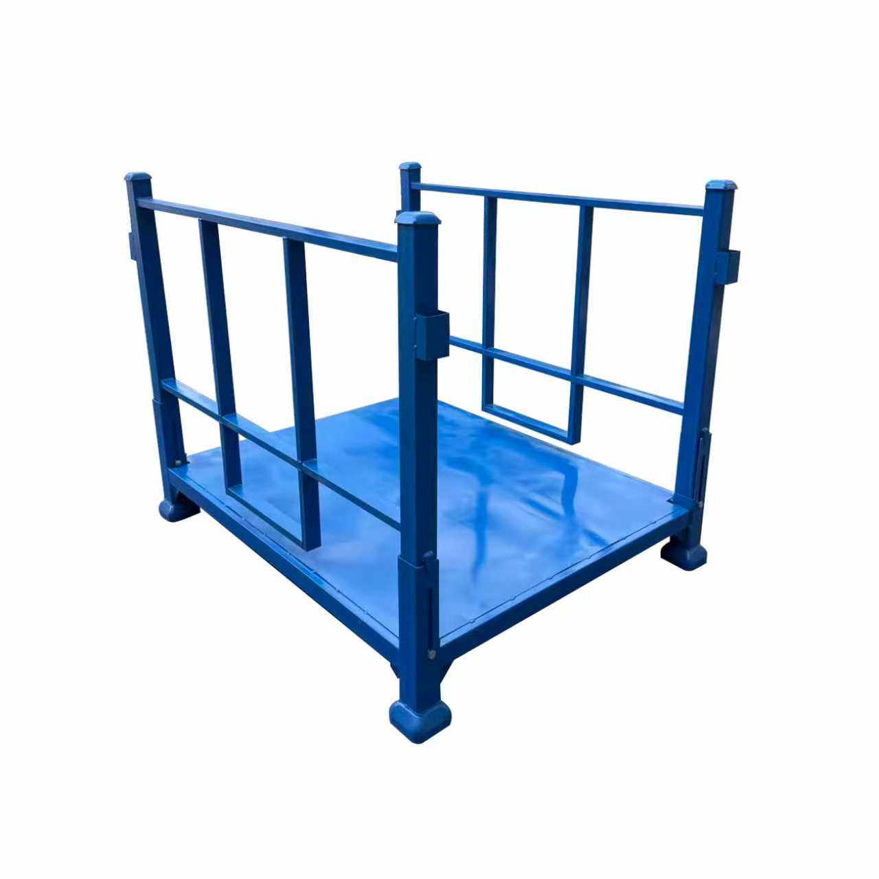 钢制折叠式堆垛架可堆叠仓储冷库专用货架重型金属架子布料巧固架,淘宝优惠券,粉丝福利购,淘宝优惠卷