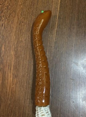吾舍实木蛇头一套麻绳道士法器