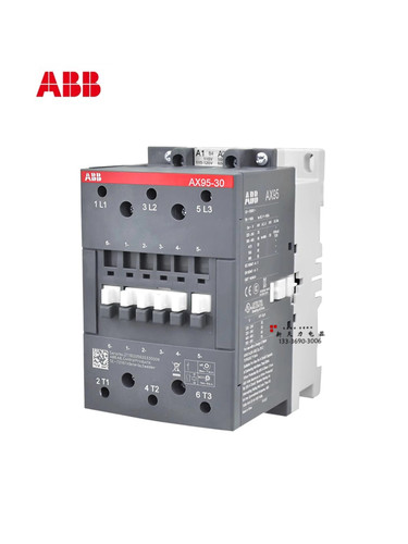 ABB交流接触器AX09-30-10/AX12/18/AX25/32/40/50/65/80/95/01-11 - 图1