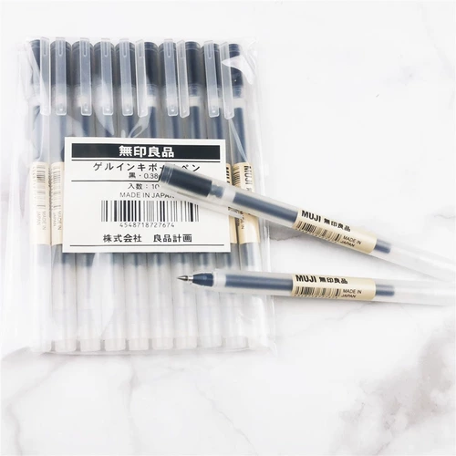 Muji, импортные канцтовары, гель, ручка-роллер для школьников и студентов, 38