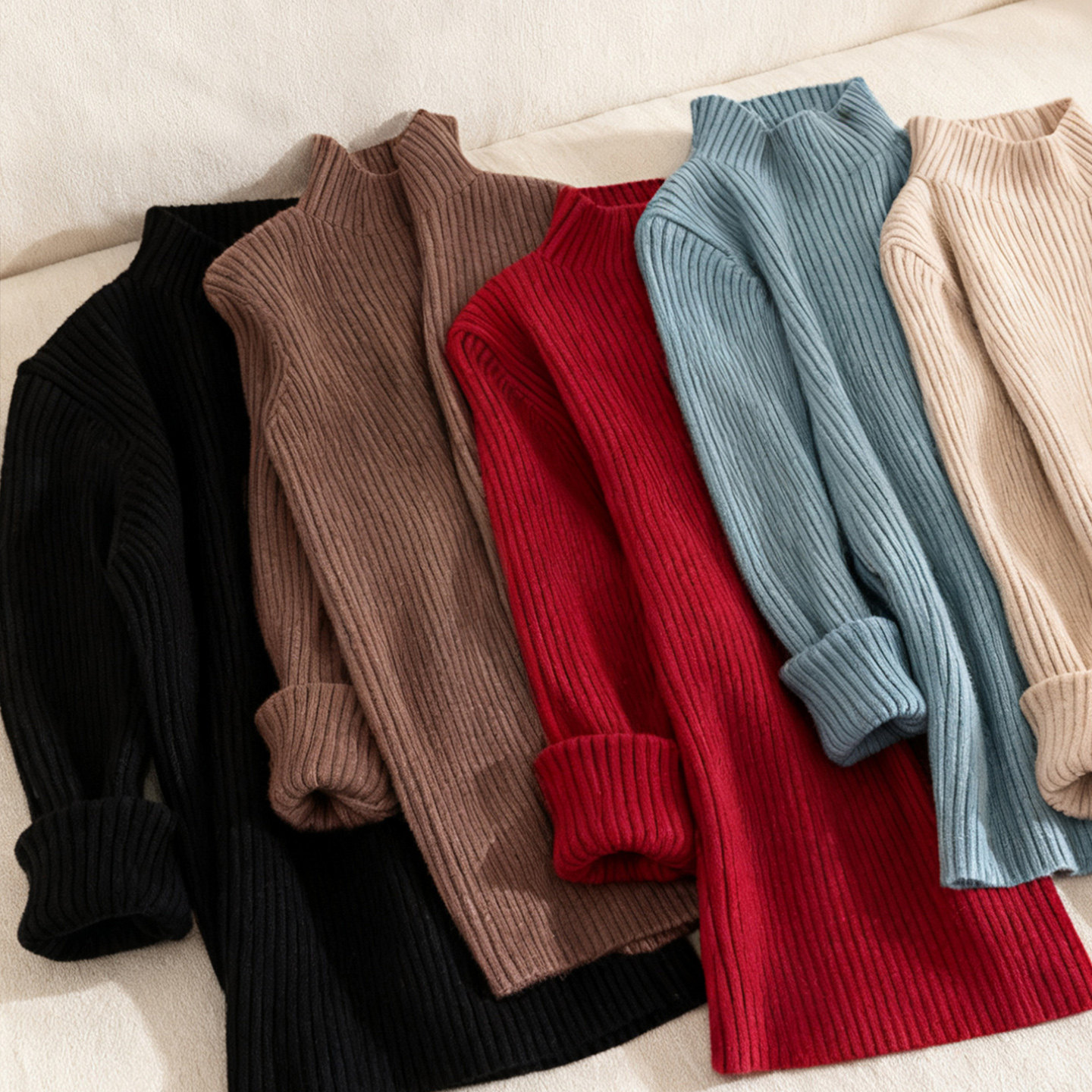 霖霖妈童装儿童针织衫秋冬中大童冬装毛线衫男童毛衣半高领抗起球,淘宝优惠券,粉丝福利购,淘宝优惠卷